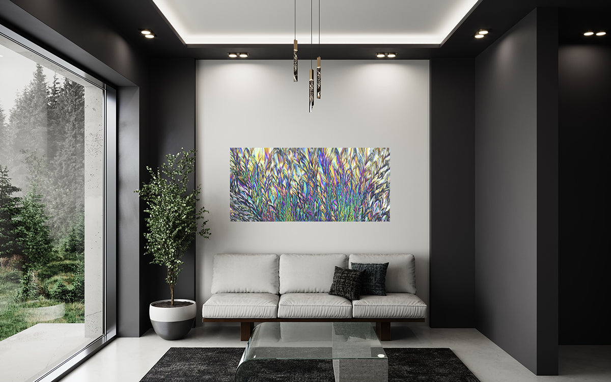 "ODE TO JOY" -Photograph of crystalline acetaminophen found in Tylenol