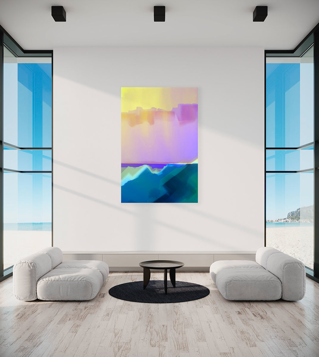 "INTERLUDE" -Photograph of crystalline phenylethylamine found in chocolate