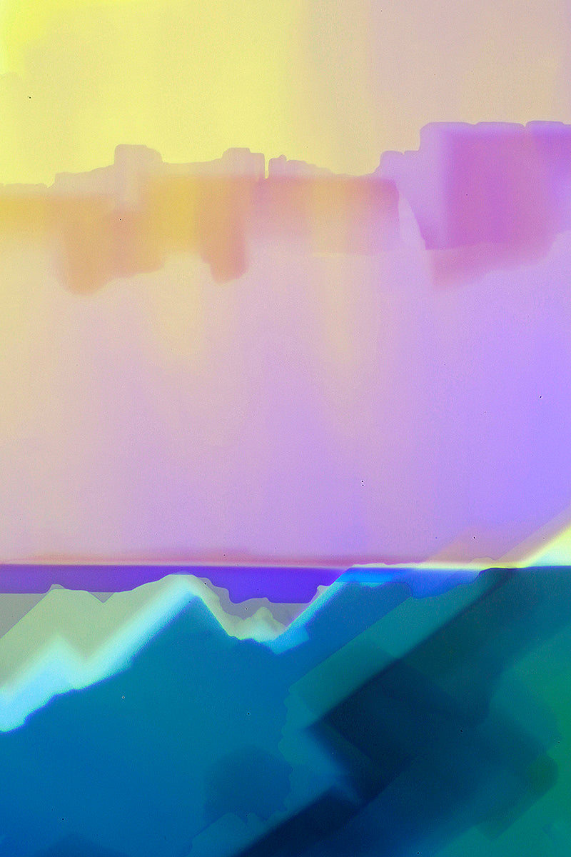 "INTERLUDE" -Photograph of crystalline phenylethylamine found in chocolate