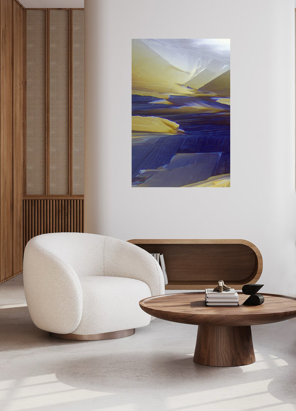 "NOW AND THEN" -Photograph of crystalline tartaric found in wine