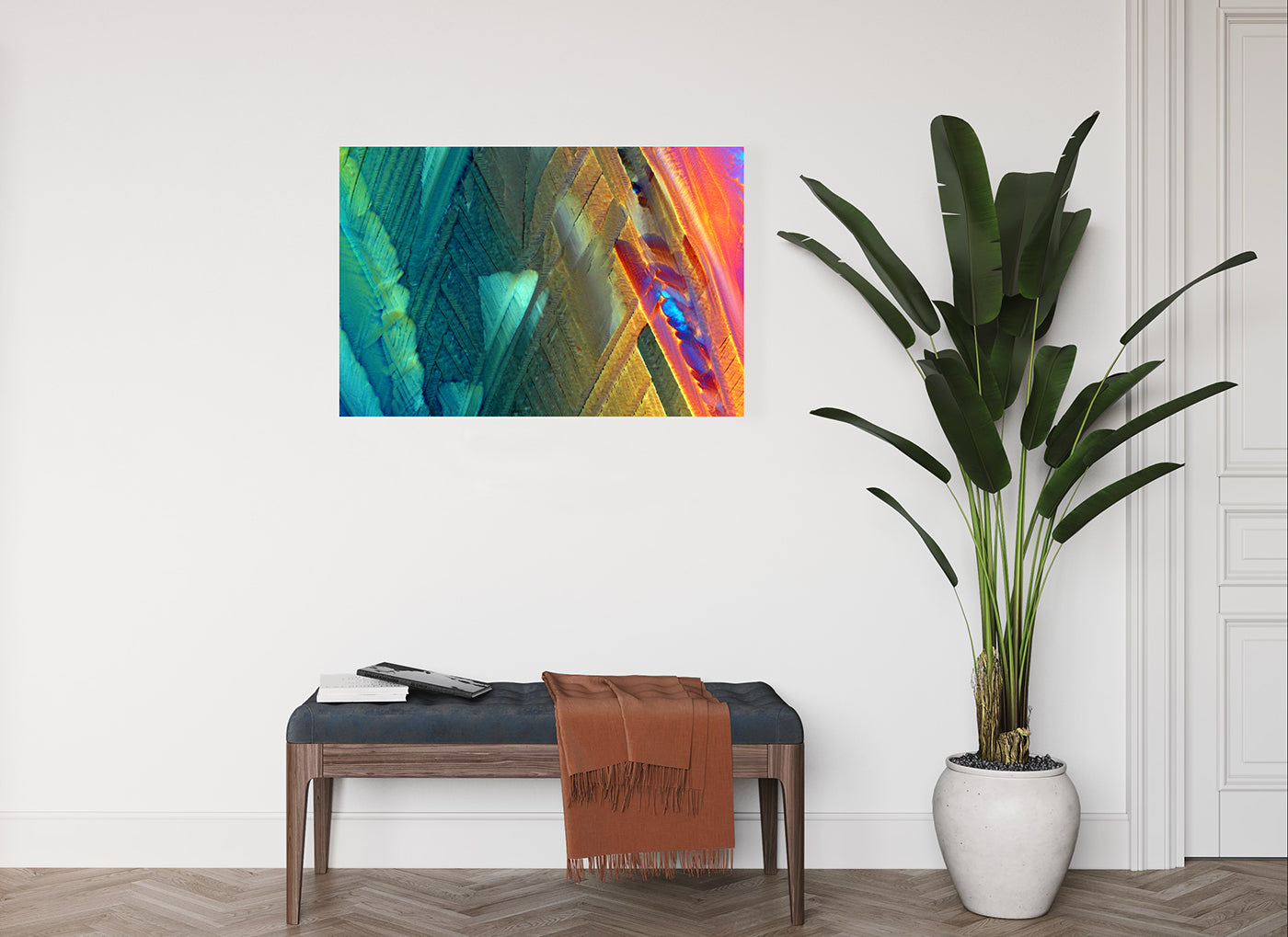 "BRAZILIAN DREAM" -Photograph of crystalline citric acid found in citrus