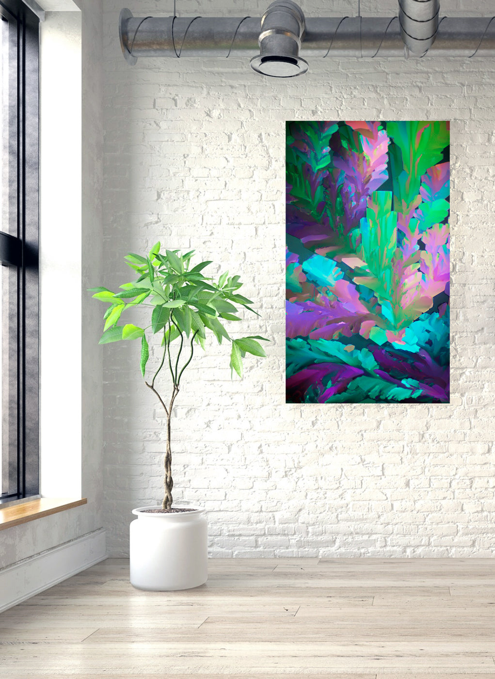 "DREAMLAND" -Photograph of crystalline THC found in cannabis