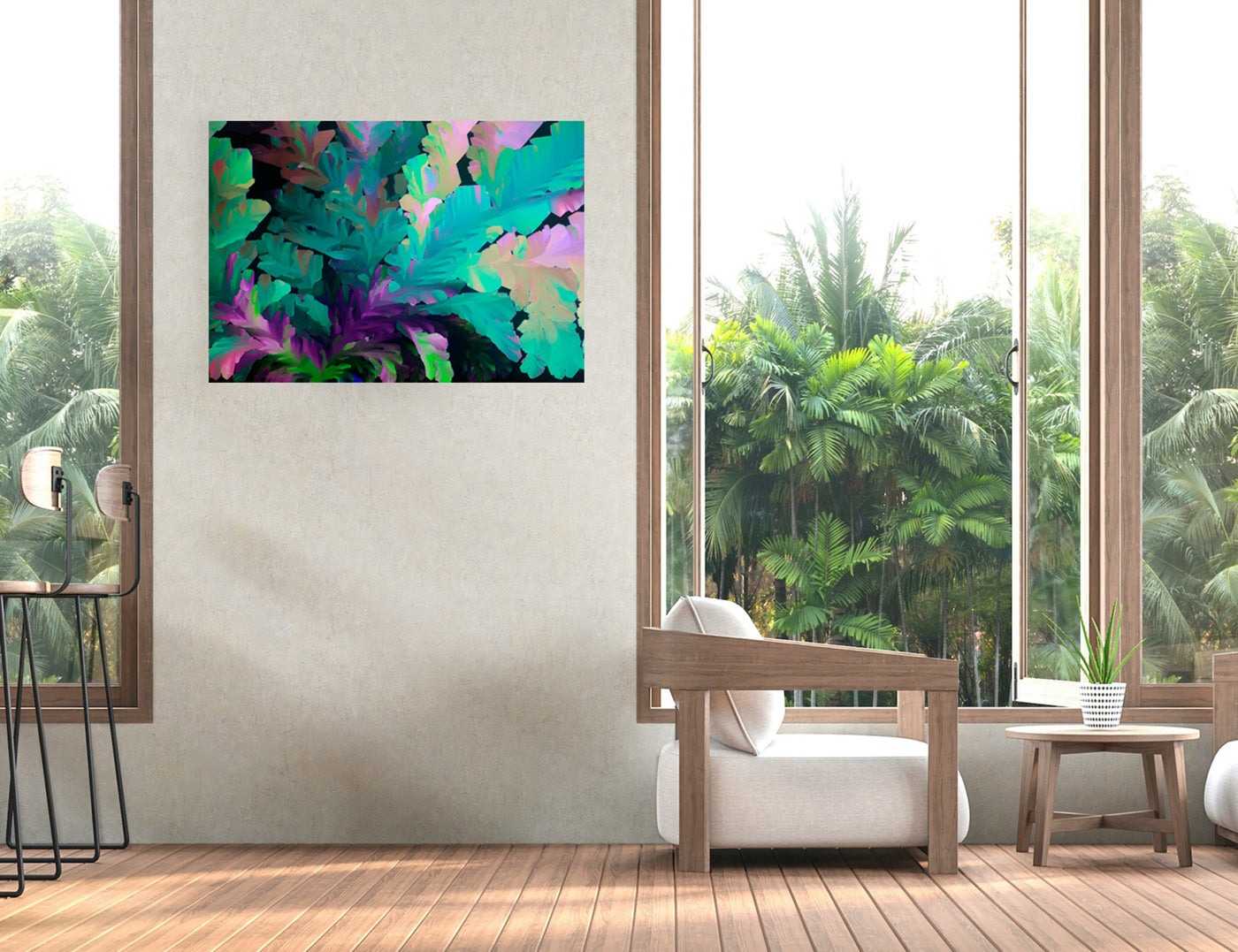 "FANTASIA" -Photograph of crystalline THC found in cannabis