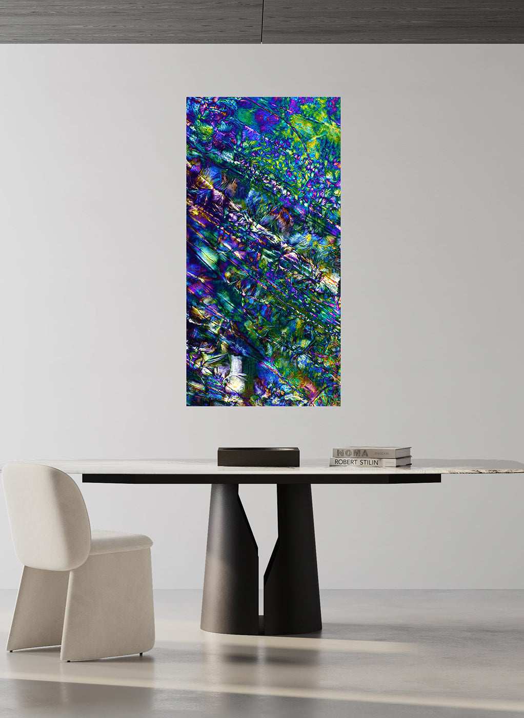 "GARDEN DREAMS" -Photograph of crystalline acetaminophen found in Tylenol® and salicylic acid found in aspirin