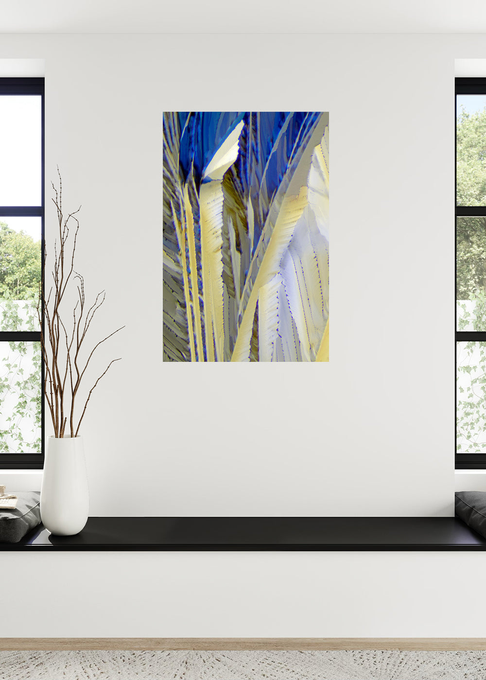 "INDIGO" -Photograph of crystalline citric acid found in citrus fruit