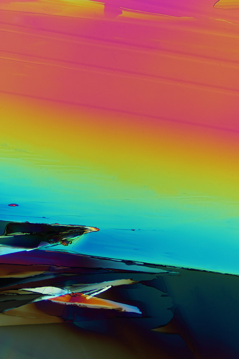 "MEDITATION" -Photograph of crystalline acetaminophen found in Tylenol®