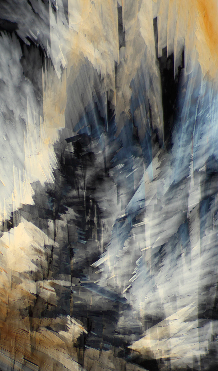 "MORNING SONG" -Photograph of crystalline resveratrol found in wine