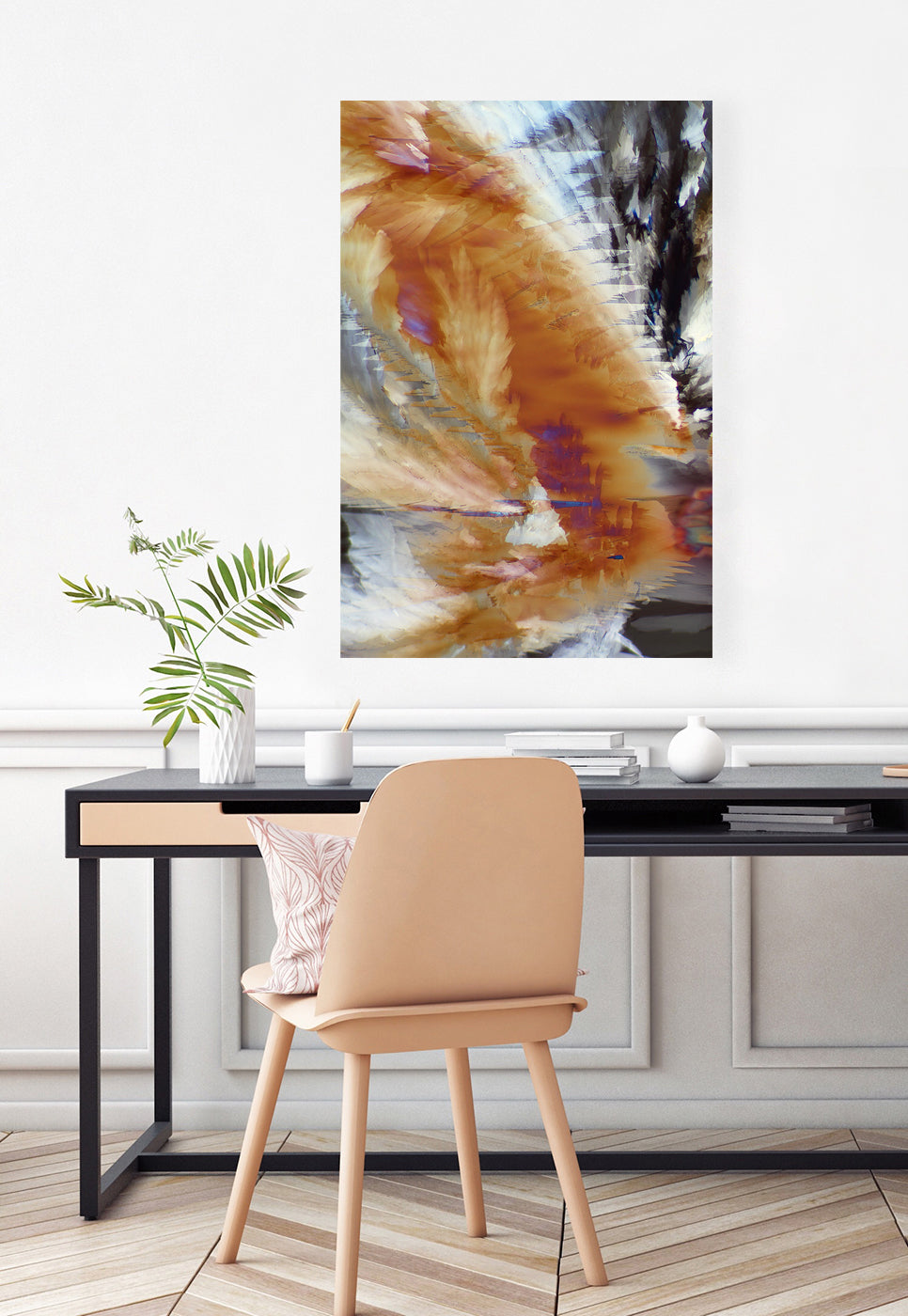 "REFLECTION" -Photograph of crystalline resveratrol found in wine