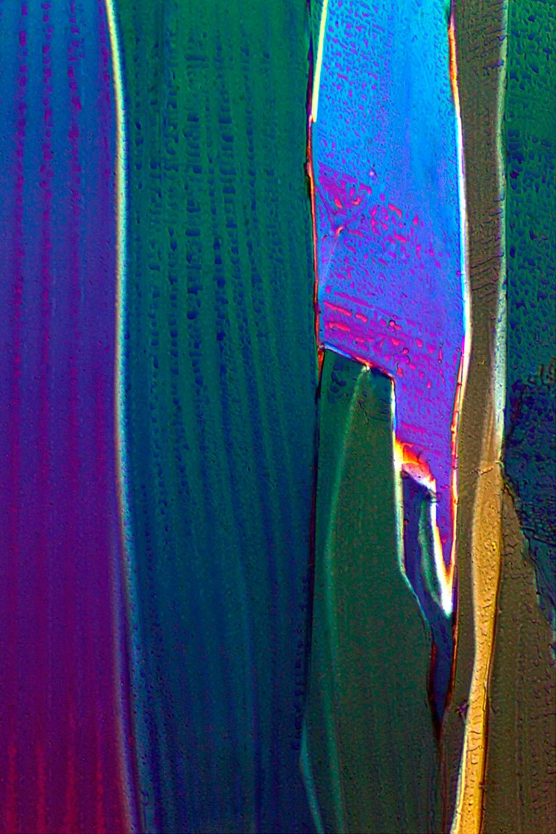 "SAGUAROS" -Photograph of crystalline CBD found in hemp