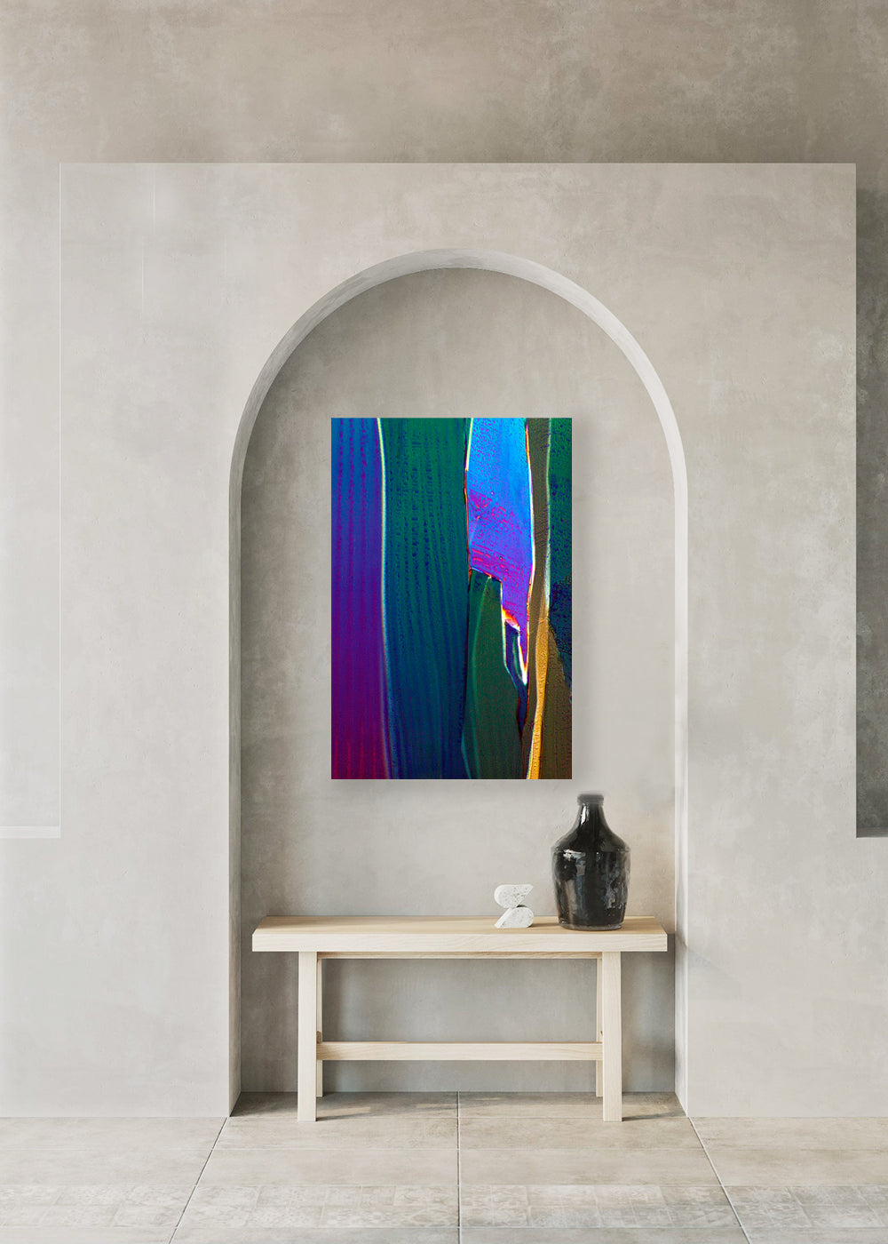 "SAGUAROS" -Photograph of crystalline CBD found in hemp