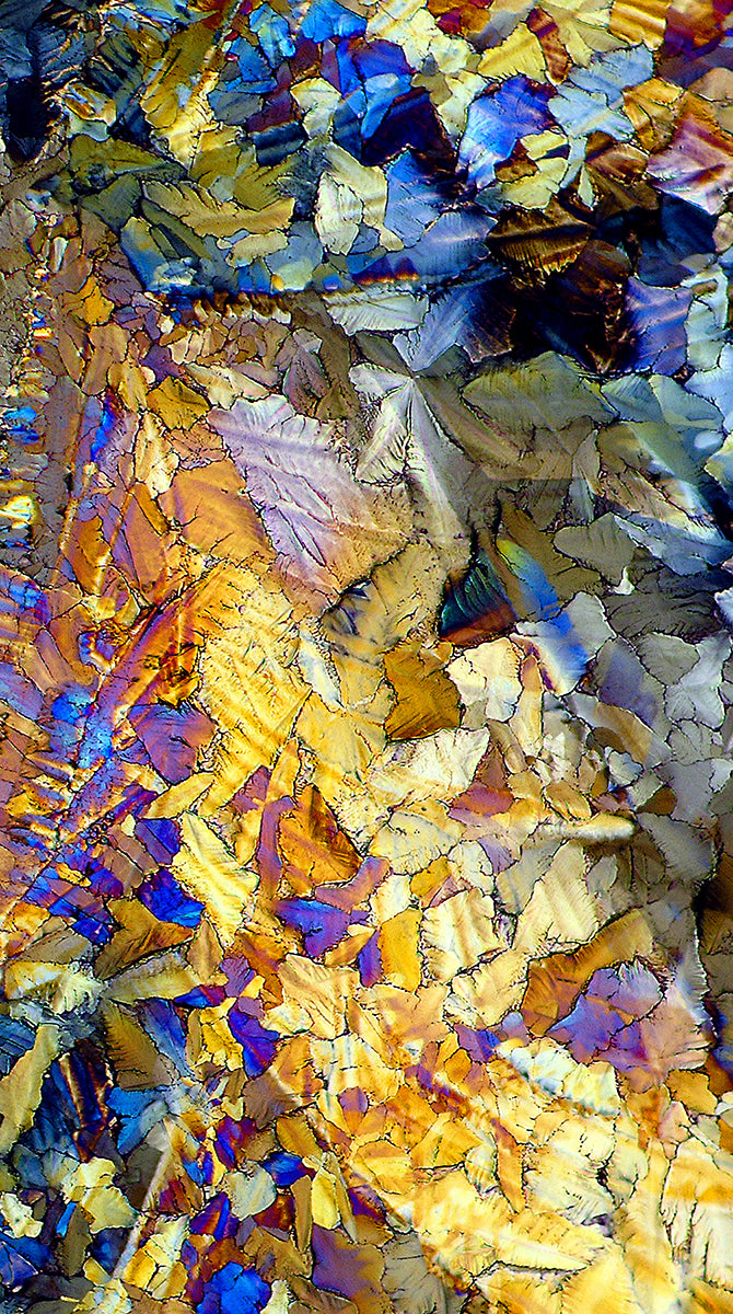 "SANCTUARY" -Photograph of crystalline citric acid found in citrus fruit