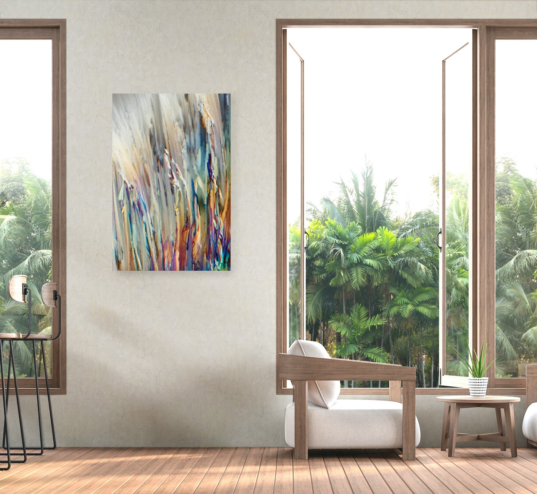 "SERENITY" -Photograph of crystalline citric acid found in citrus fruit