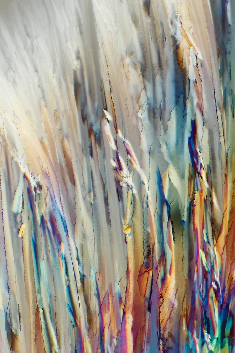 "SERENITY" -Photograph of crystalline citric acid found in citrus fruit