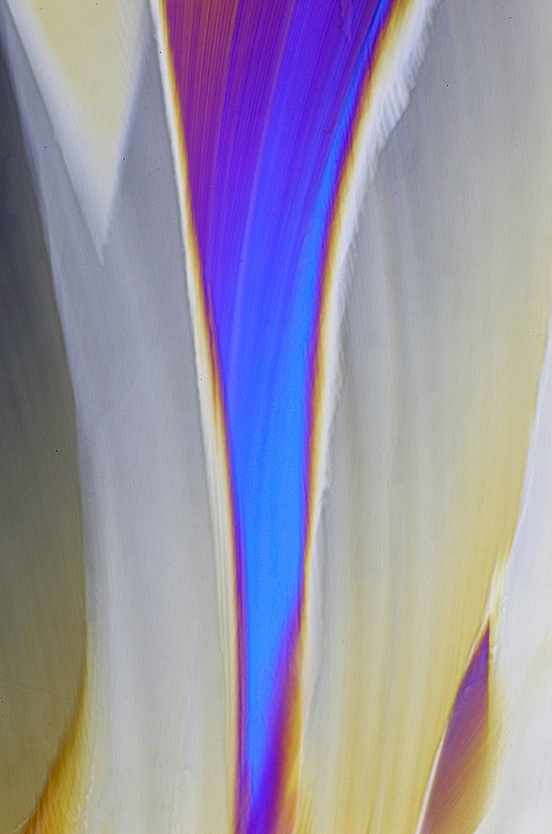 "SMOOTH JAZZ" -Photograph of crystalline dimethylaminoethanol, an amino acid
