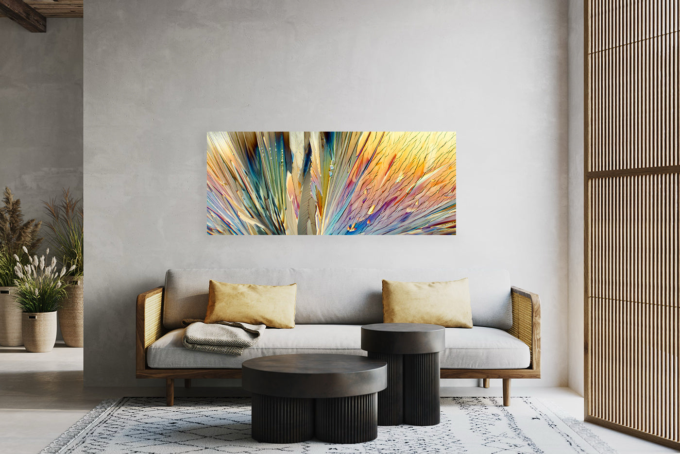 "SYMPHONY" -Photograph of crystalline citric acid found in citrus fruit