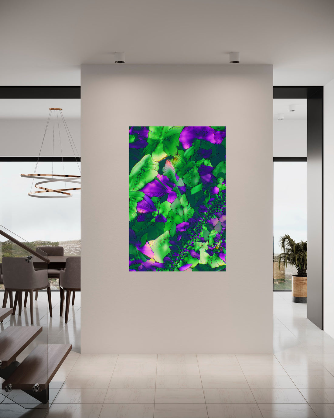 "CRYSTAL VIOLET" -Photograph of crystalline acetaminophen