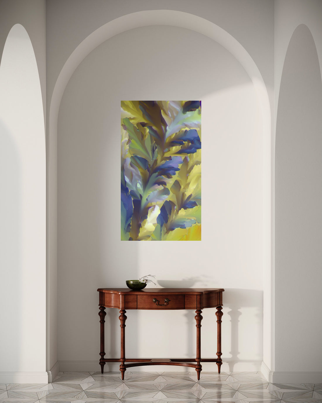 &quot;LIGHT FANTASTIC&quot; – Botanical Wall Art of THCA Crystals from Cannabis