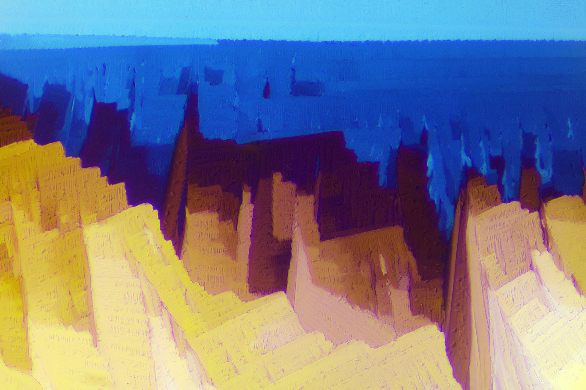 "NOTES FROM THE CANYON" - Wine Crystal Photography | Abstract Wall Art
