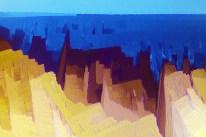 "NOTES FROM THE CANYON" - Wine Crystal Photography | Abstract Wall Art