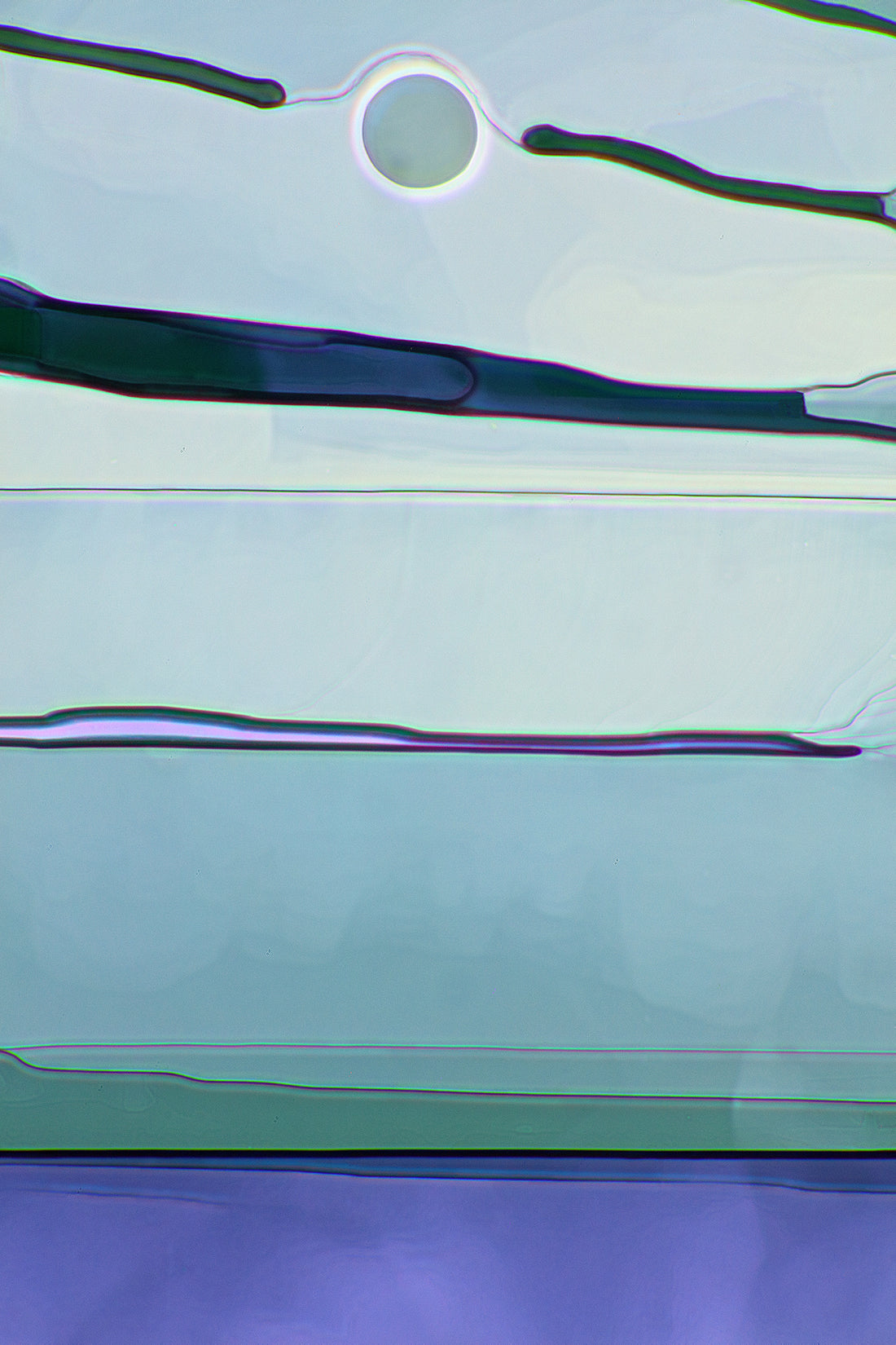 "SOLILOQUY" – Abstract Crystal Wall Art | Phenylethylamine &amp; Lactic Acid Photograph