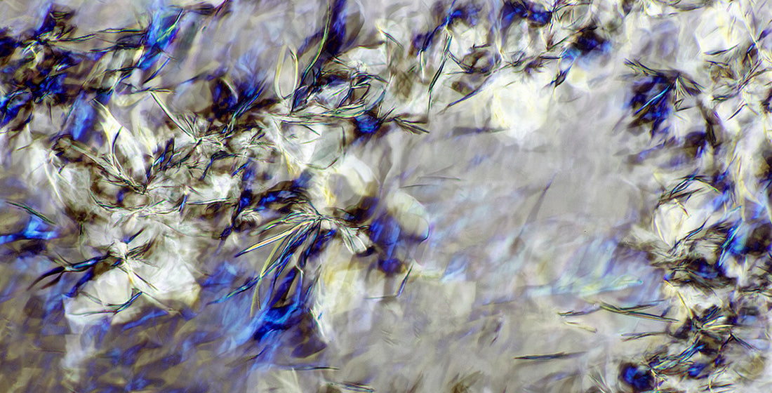 "SOLACE" -Photograph of crystalline vitamin B3
