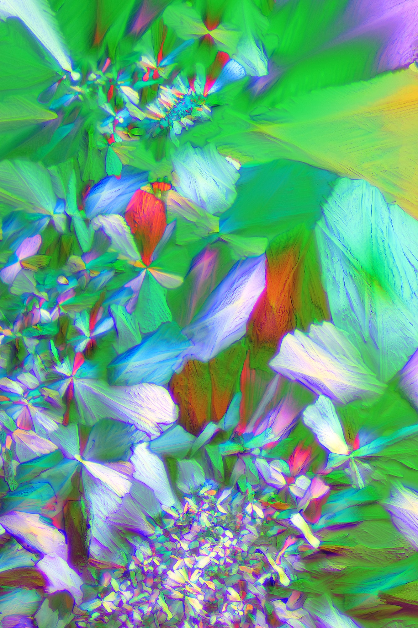 "VERDANCY" – Wine Crystal Photography | Abstract Wall Art