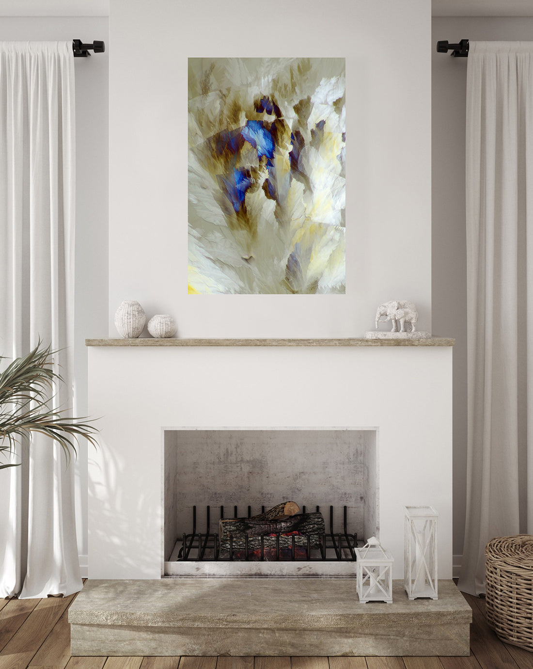 "BOUQUET" -Photograph of crystalline resveratrol found in wine