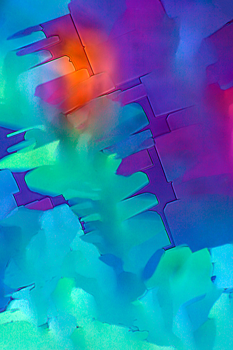 "CLOUD NINE" -Photograph of crystalline CBD found in cannabis.