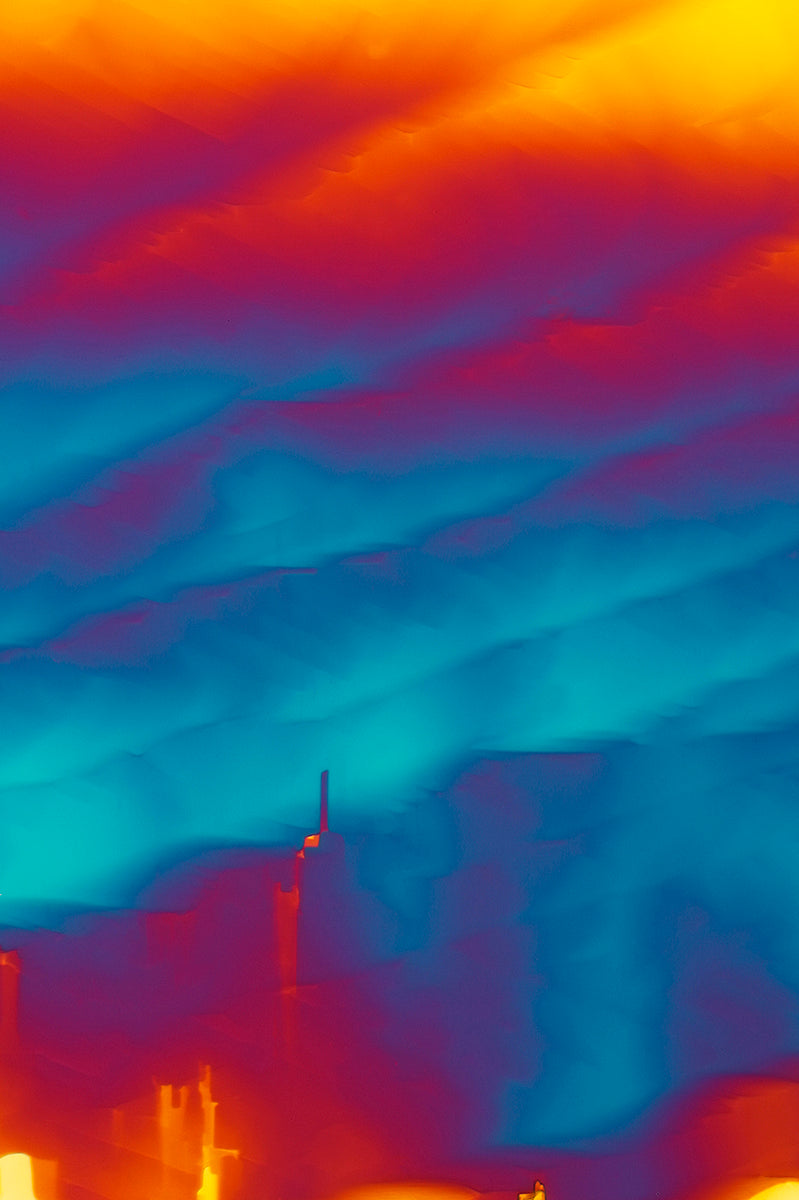 "EMPIRE" -Photograph of crystalline phenylethylamine found in chocolate