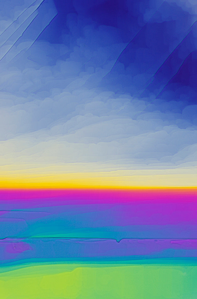 "HOPES AND DREAMS" -Photograph of crystalline phenylethylamine found in chocolate