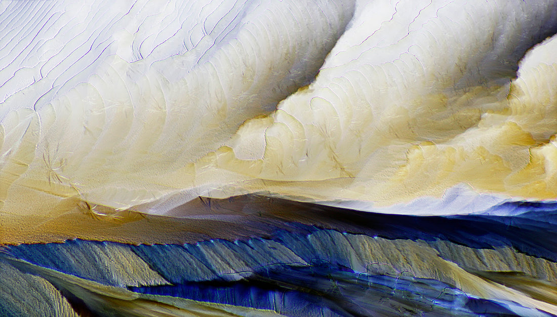 "MAJESTIC" -Photograph of crystalline tartaric acid found in wine